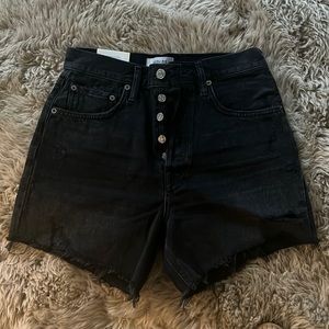 Agolde Parker denim shorts